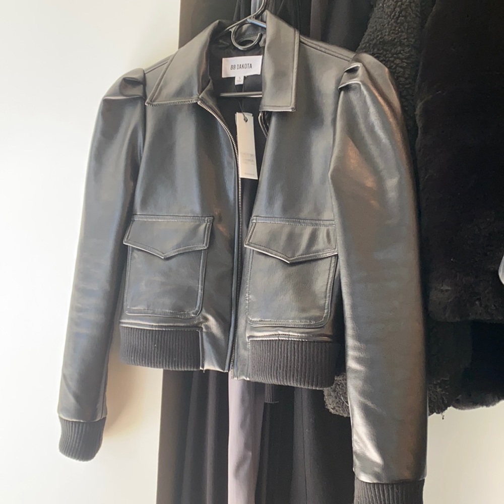 Brand new leather jacket